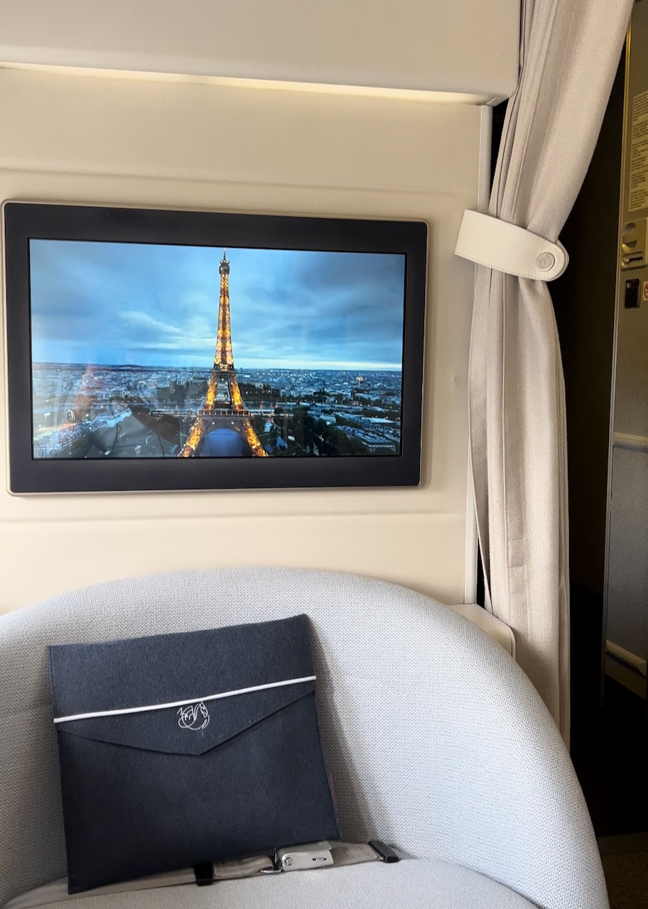 Air France La Première to Los Angeles SFO777