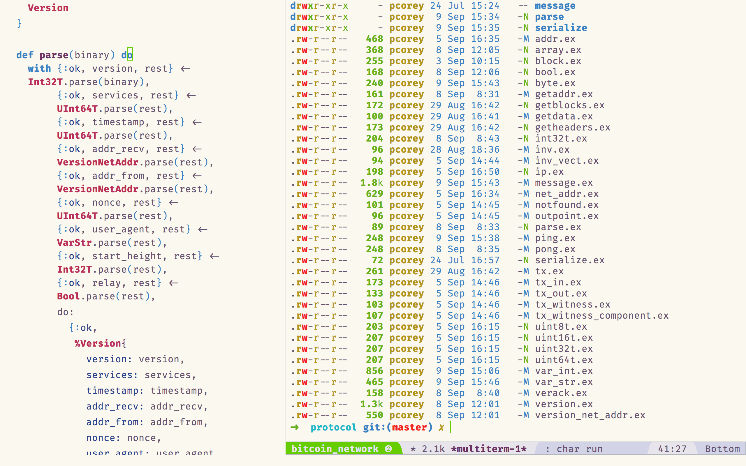 Pete Corey Minimal Coding with Spacemacs and Olivetti