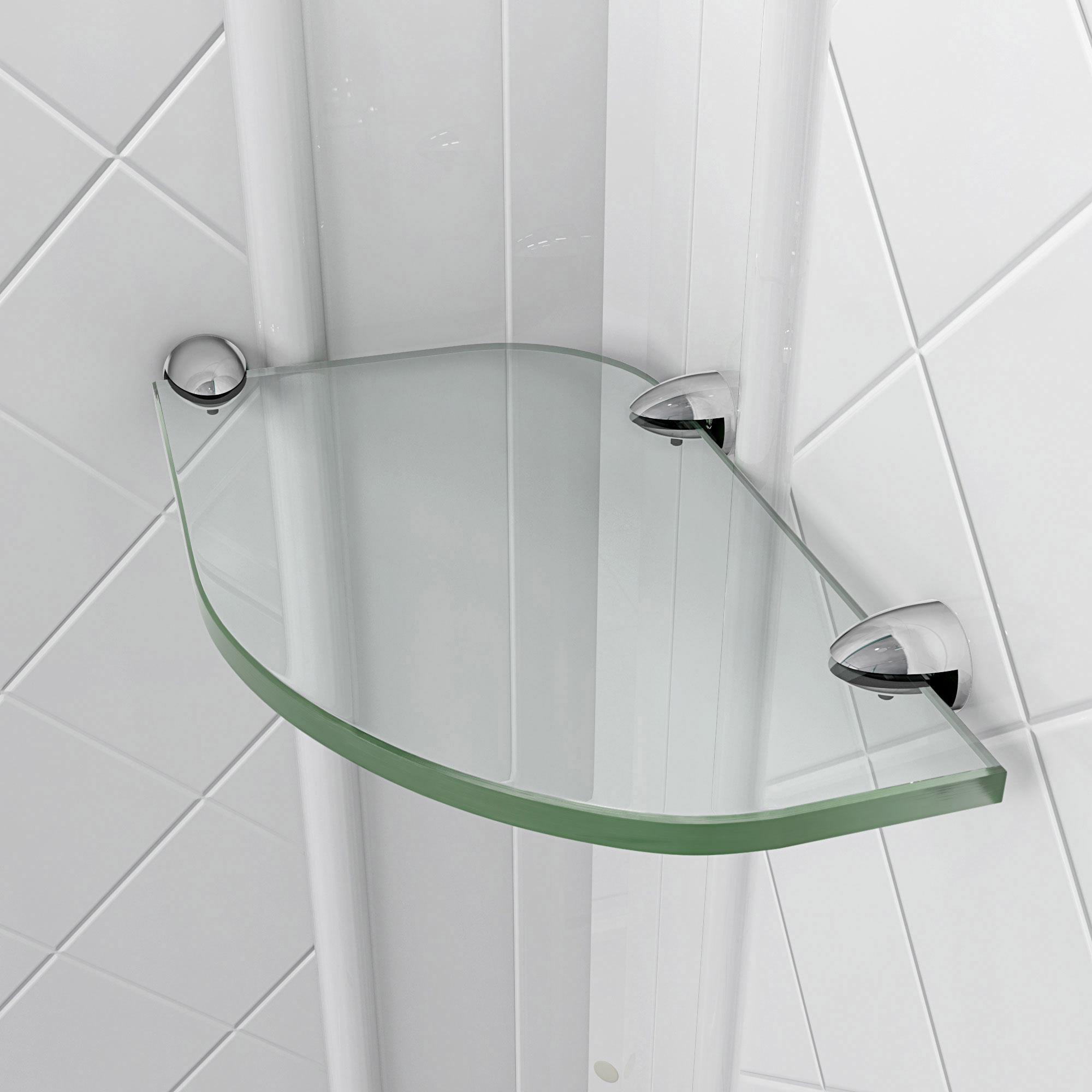DreamLine DL615001 Cornerview Shower Enclosure, 36x36" Base