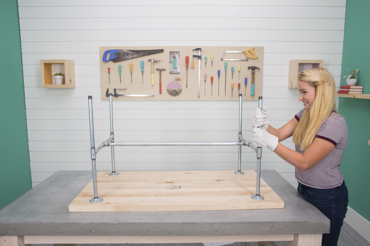 How to Build a Kitchen Table on Wheels