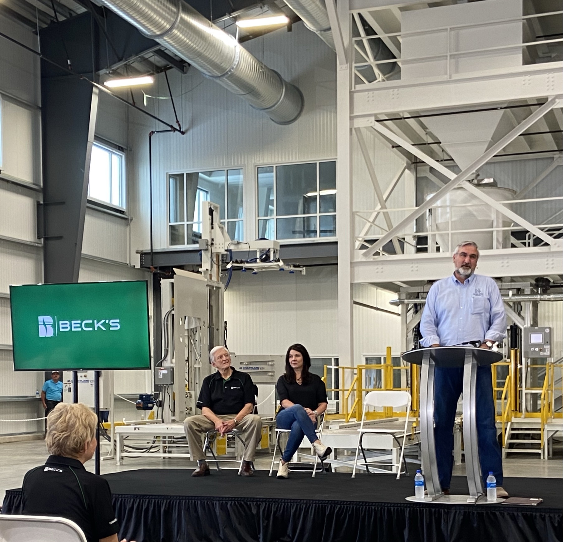 Beck's Opens New Soybean Tower at Indiana Headquarters Seed Today