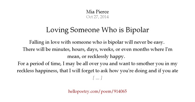 How To Love Your Bipolar (Manic Depressive) Girlfriend