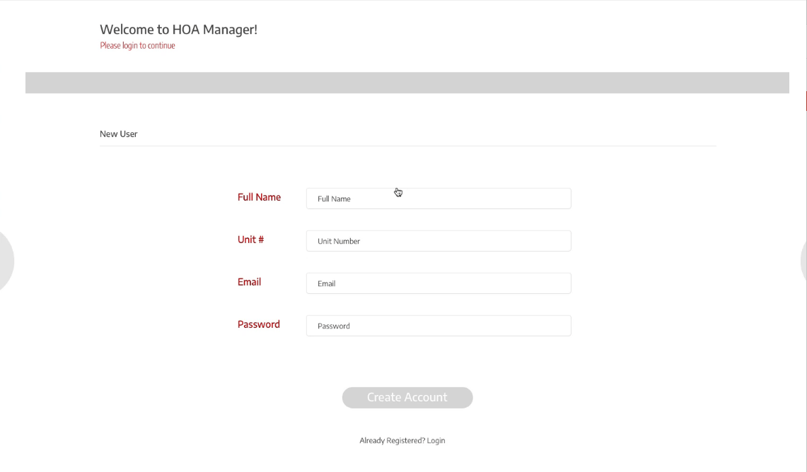 Build the Signup Form in React
