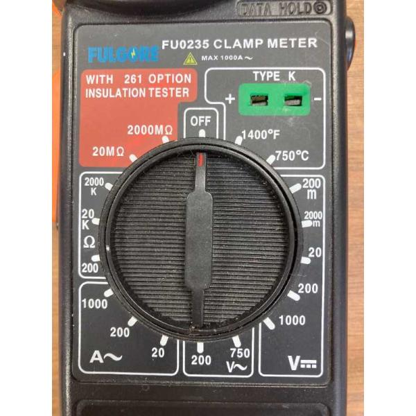 Borrow Fulgore Digital Clamp Meter FU0235