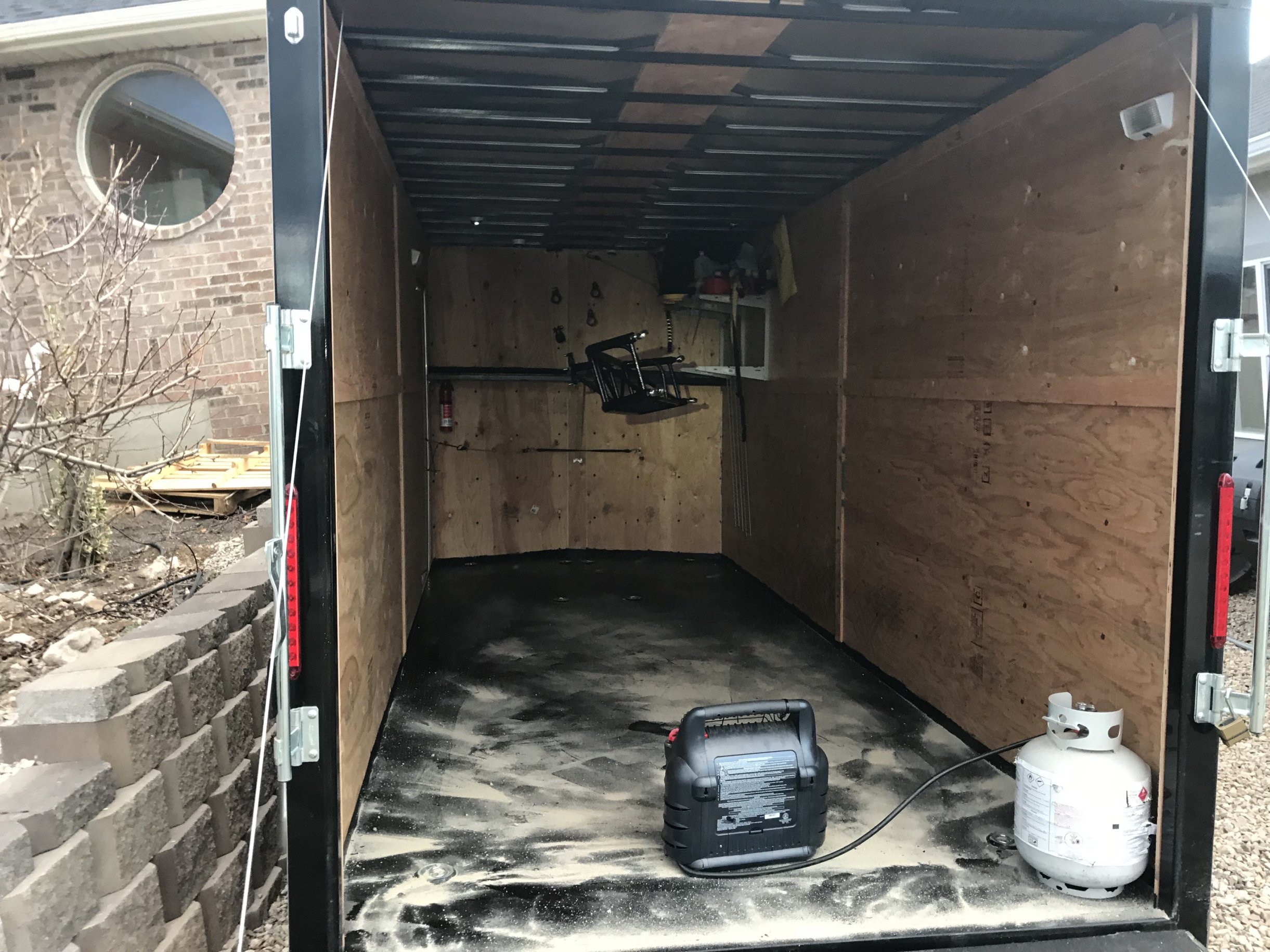Bed Liner In Enclosed Trailer bedliner