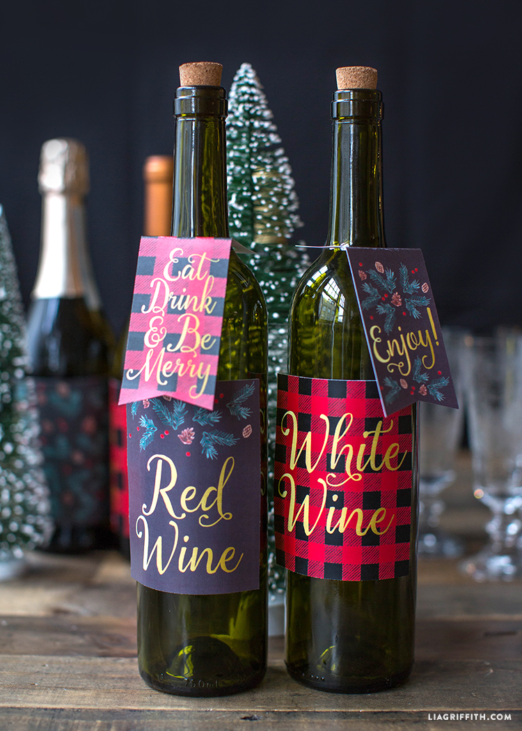 Printable Wine Bottle Label Trovoadasonhos