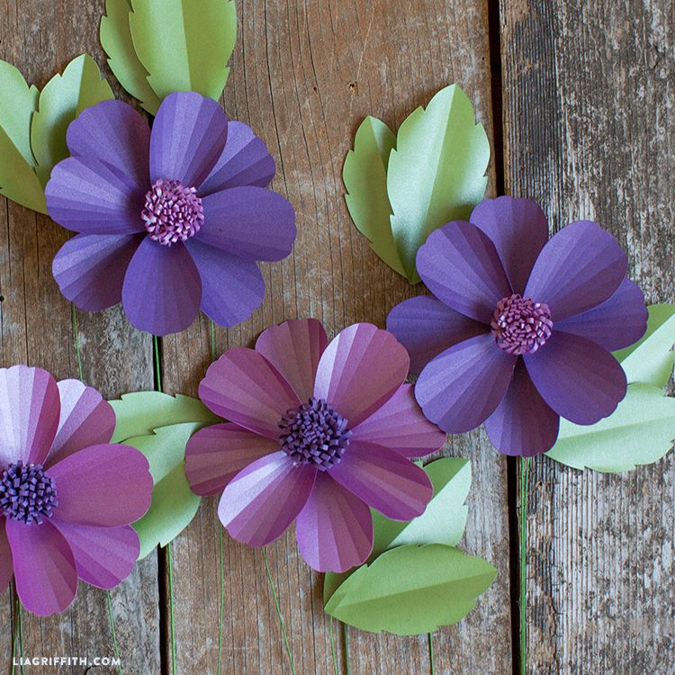 9 Paper Flowers for Beginners Lia Griffith