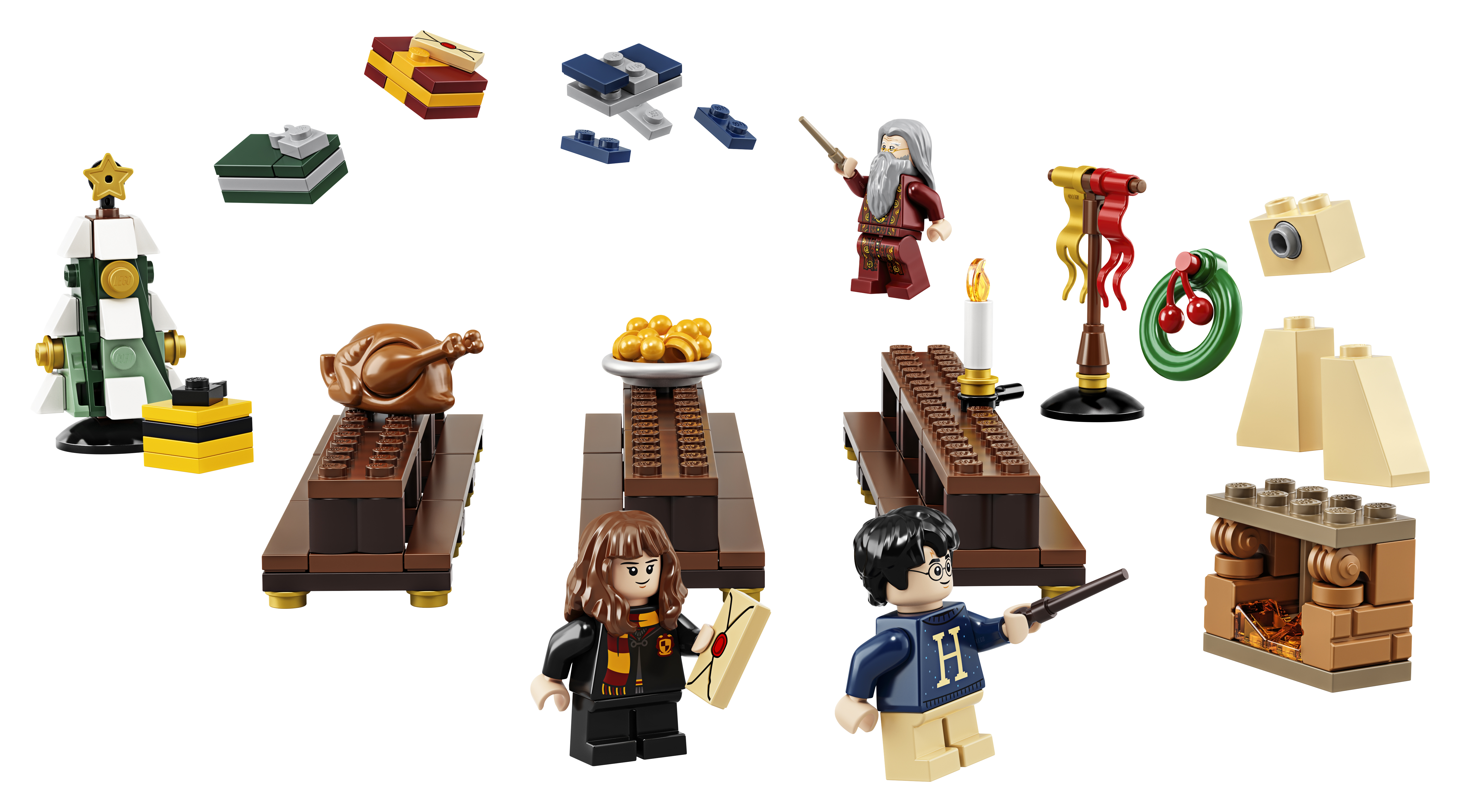 LEGO Harry Potter 75964 LEGO Harry Potter Advent Calendar Set Front The Brothers Brick