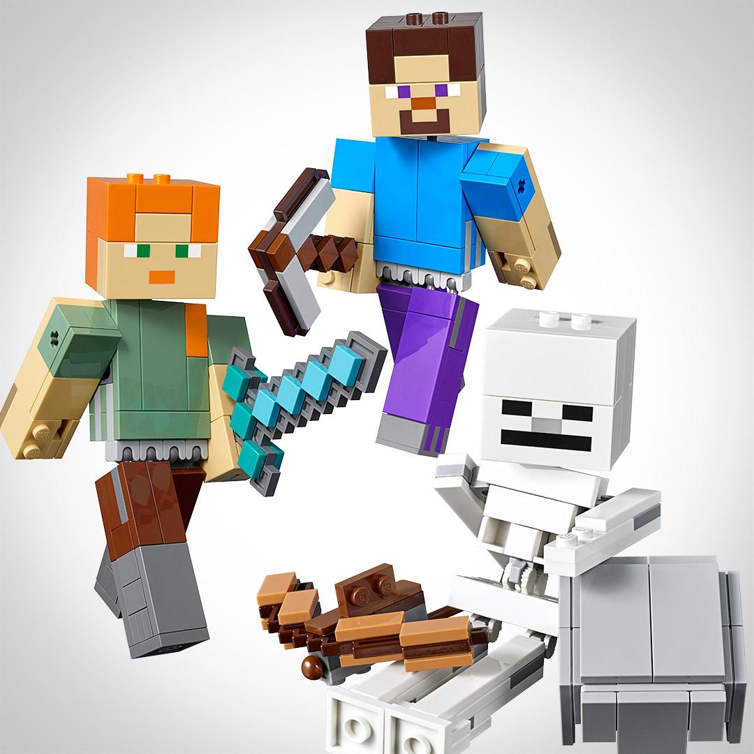 LEGO Minecraft series expands in 2019 with BigFigs [News] The Brothers Brick The Brothers Brick
