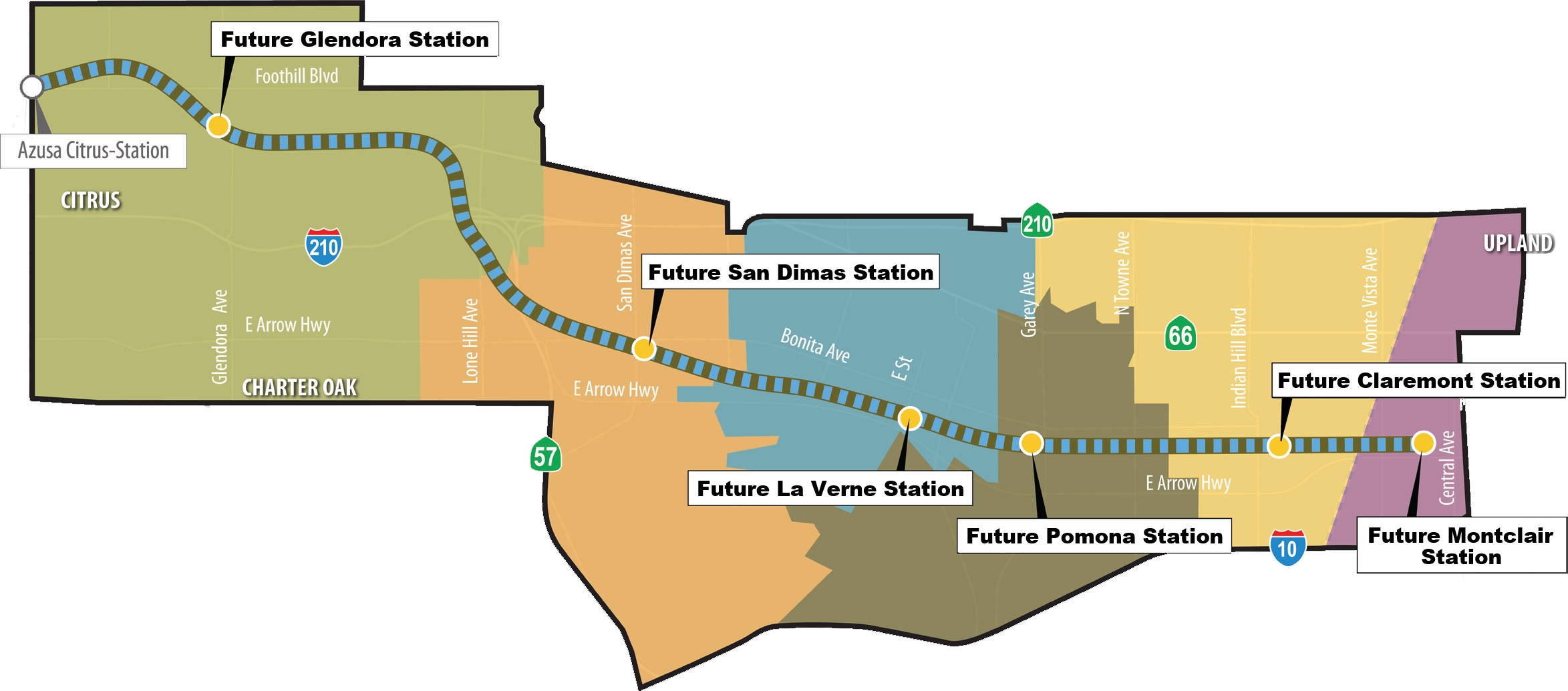 Measure M Gold Line extension to Claremont The Source