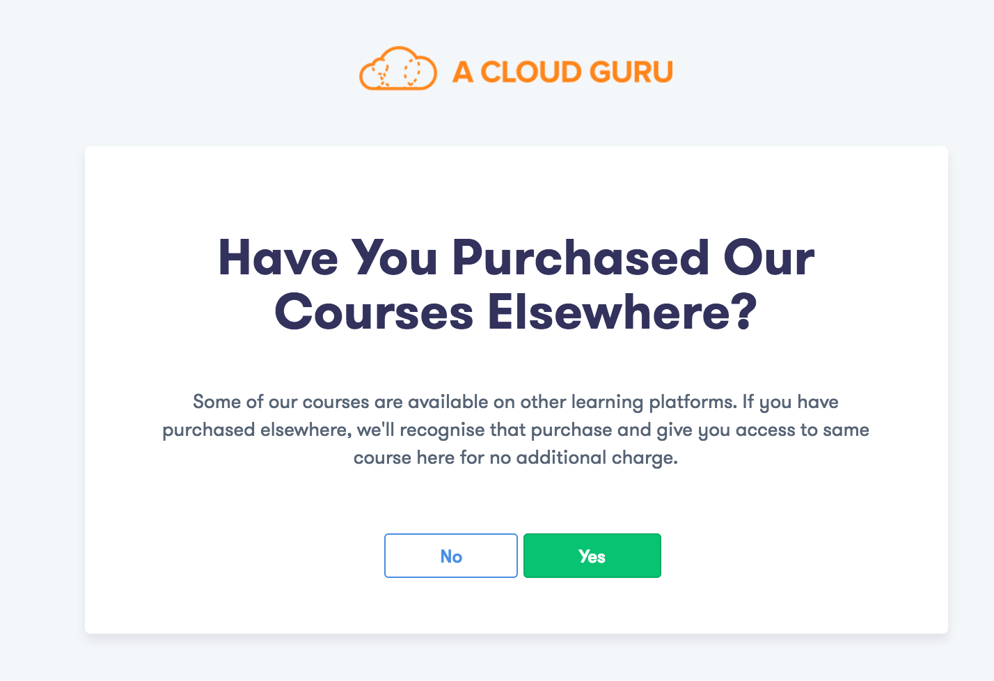 How do I migrate courses from Udemy? A Cloud Guru