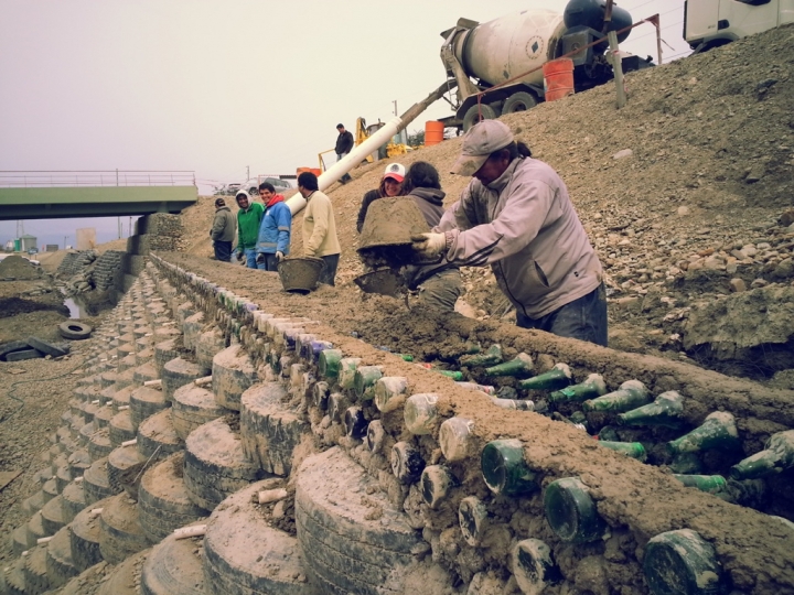 Tire Retaining Walls Pangea Builders