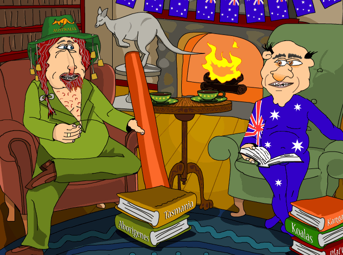 Australia Day Ecards Animated Funny Online Greeting Cards