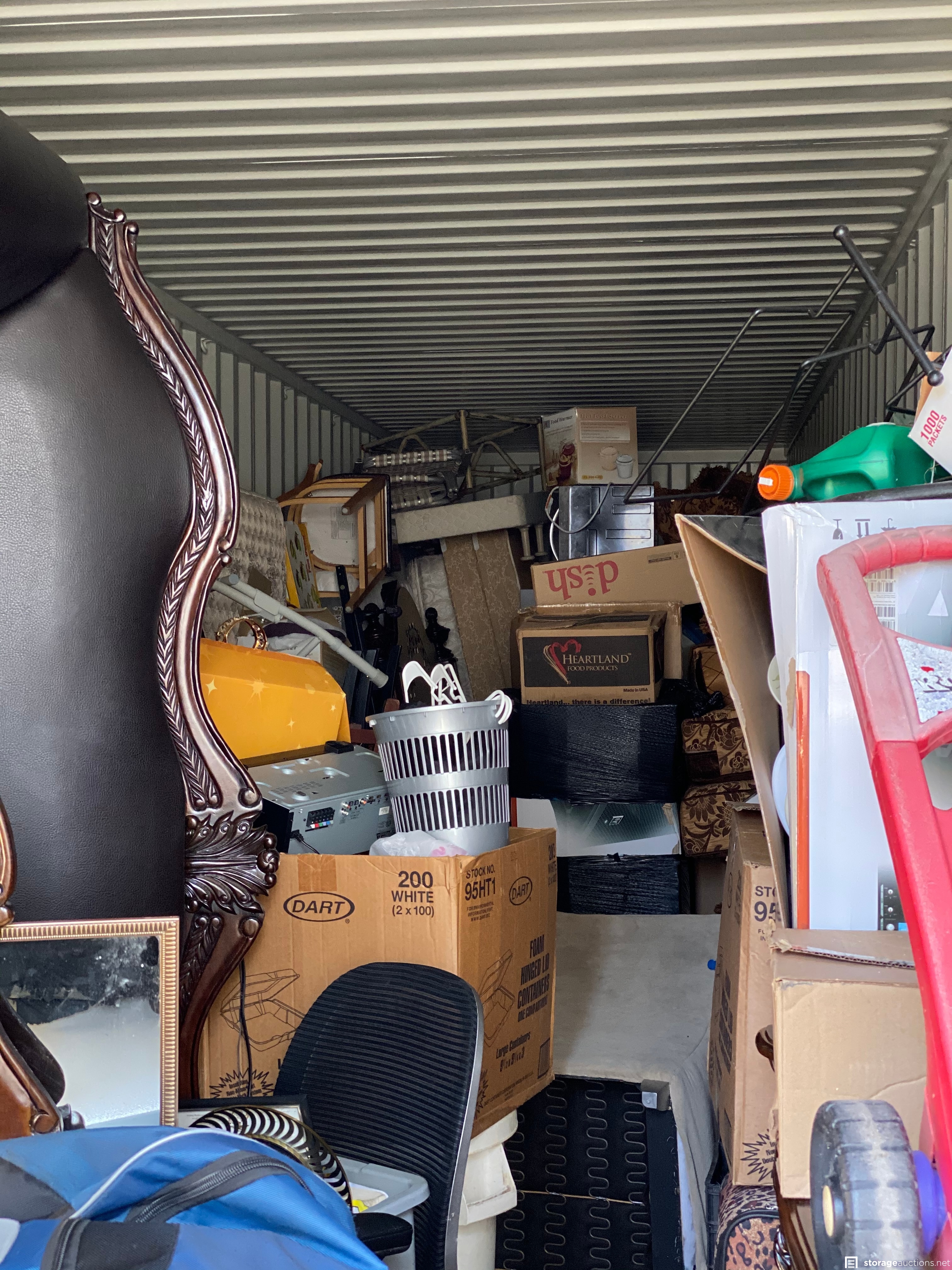 Storage auction 12342 at Superior Self Storage Rancho Cordova 1