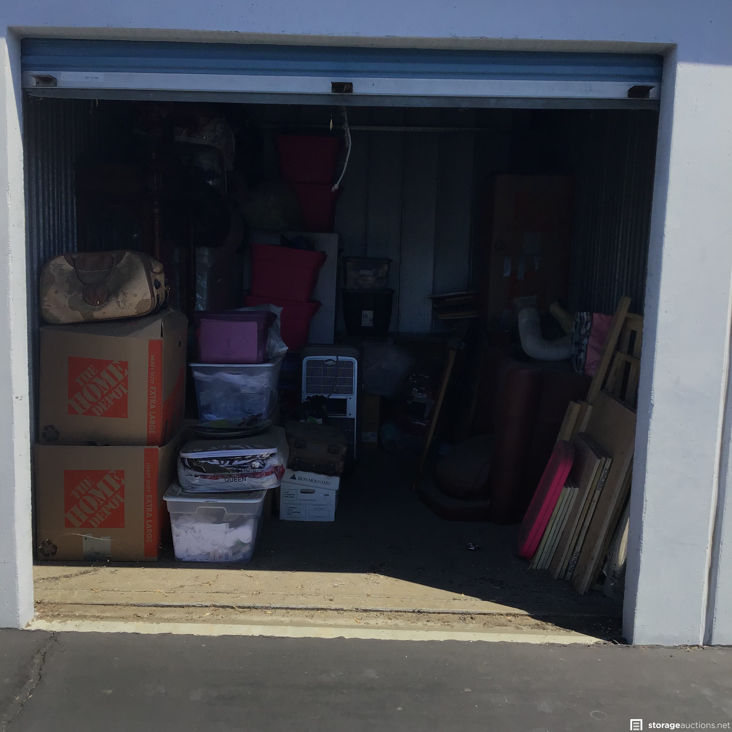 Storage auction 15895 at AAA Self Storage LLC