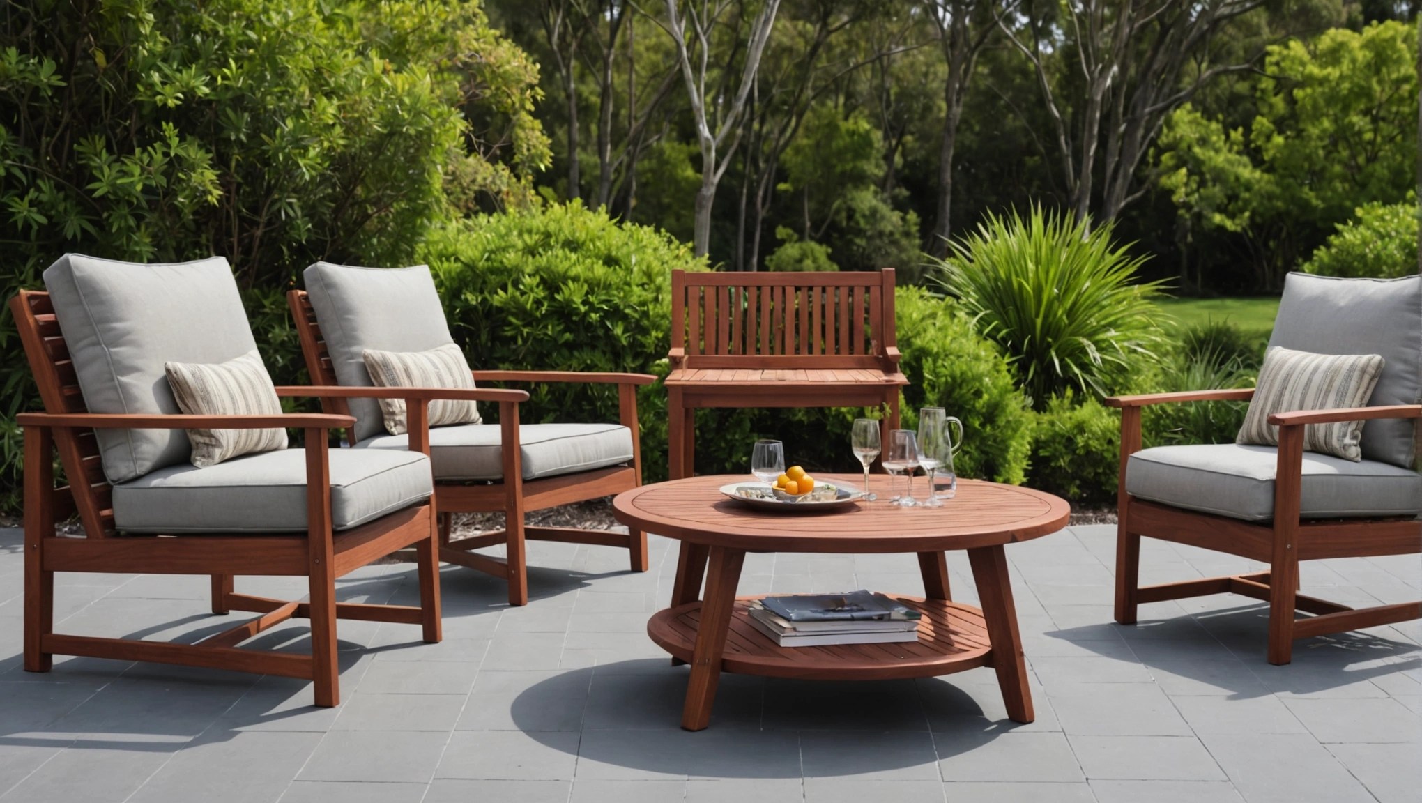 Experience Luxury with Jensen Jarrah Outdoor Furniture Luxury Outdoor