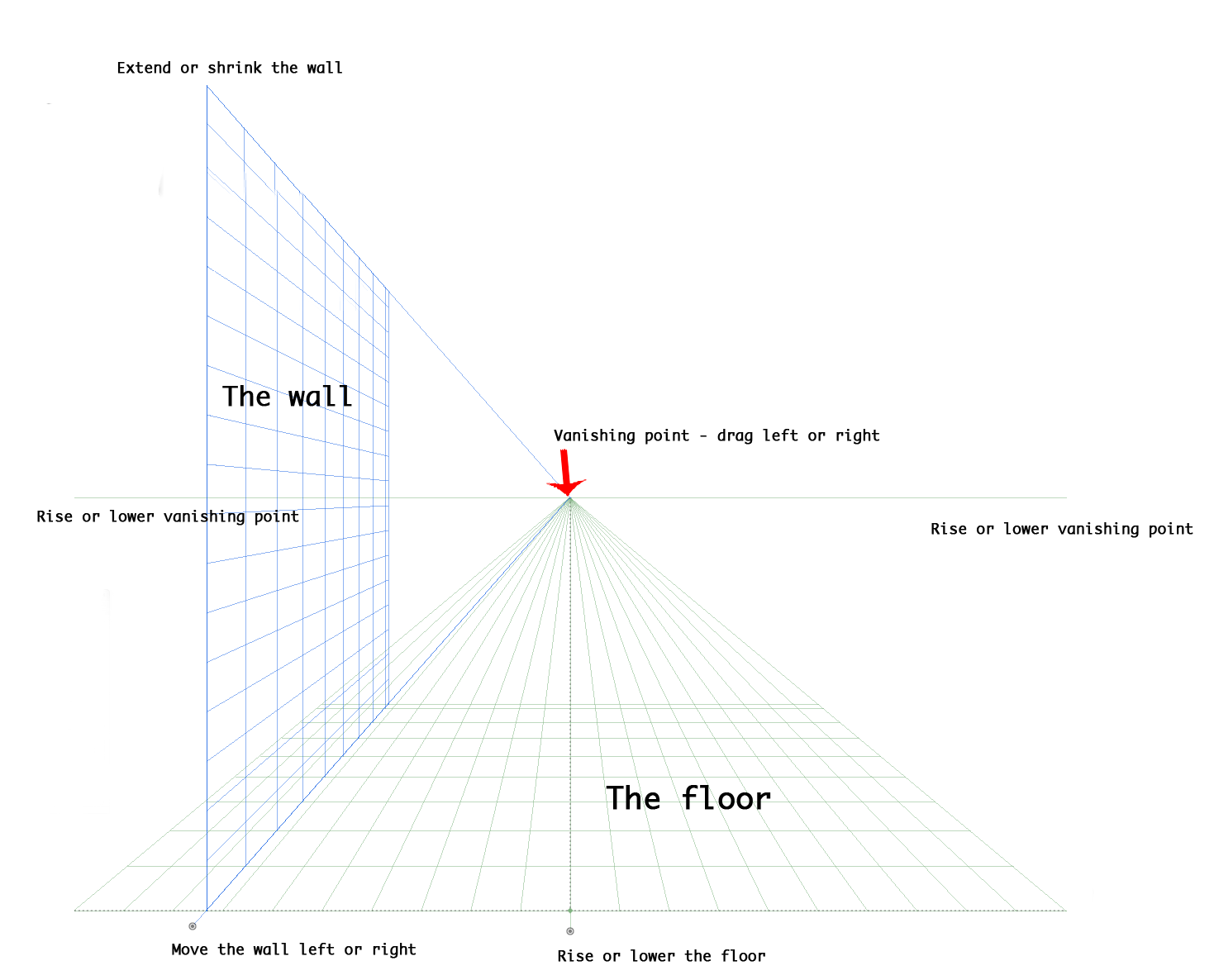Drawing Perspective in & Illustrator, A simple how to
