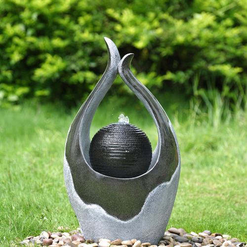 Orion Bubbling Sphere Water Feature WaterFeatures2Go