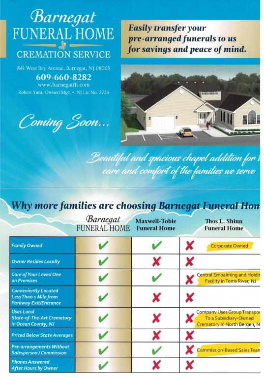 Our Facilities Barnegat Funeral Home Barnegat NJ funeral home and