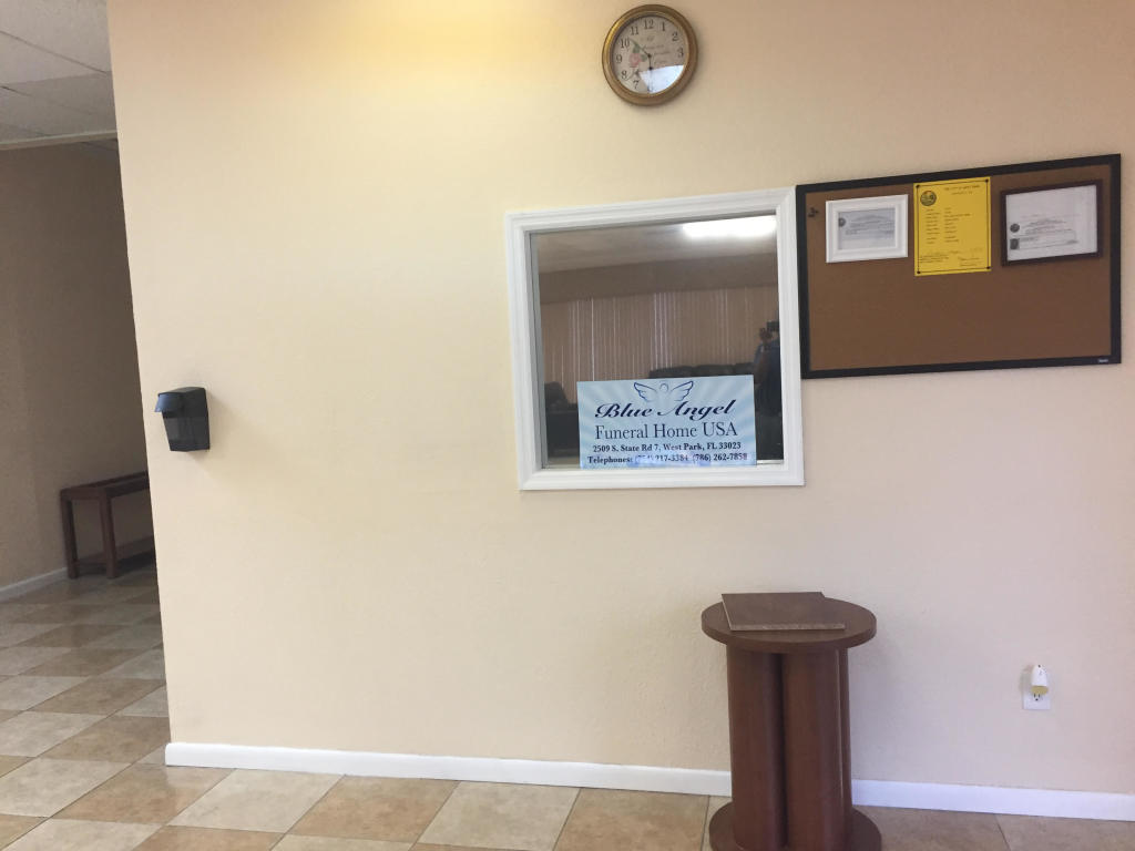 Our Facilities Blue Angel Funeral Home West Park FL funeral home