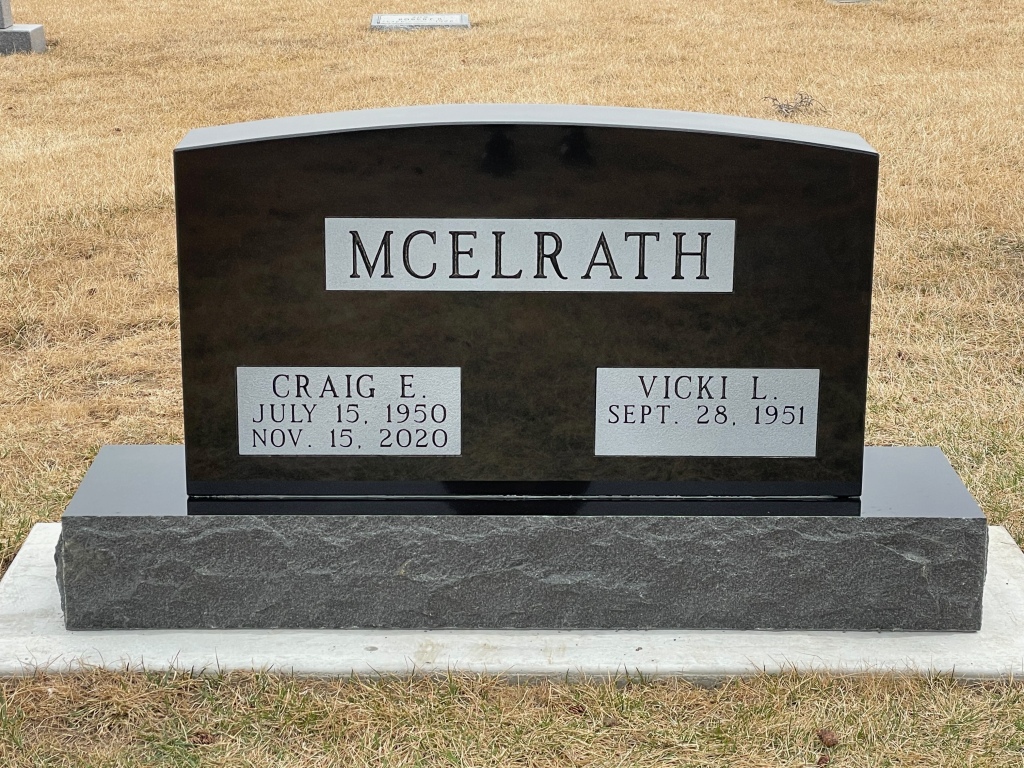 Monuments Nicklas D Jensen Funeral Home Correctionville, Holstein