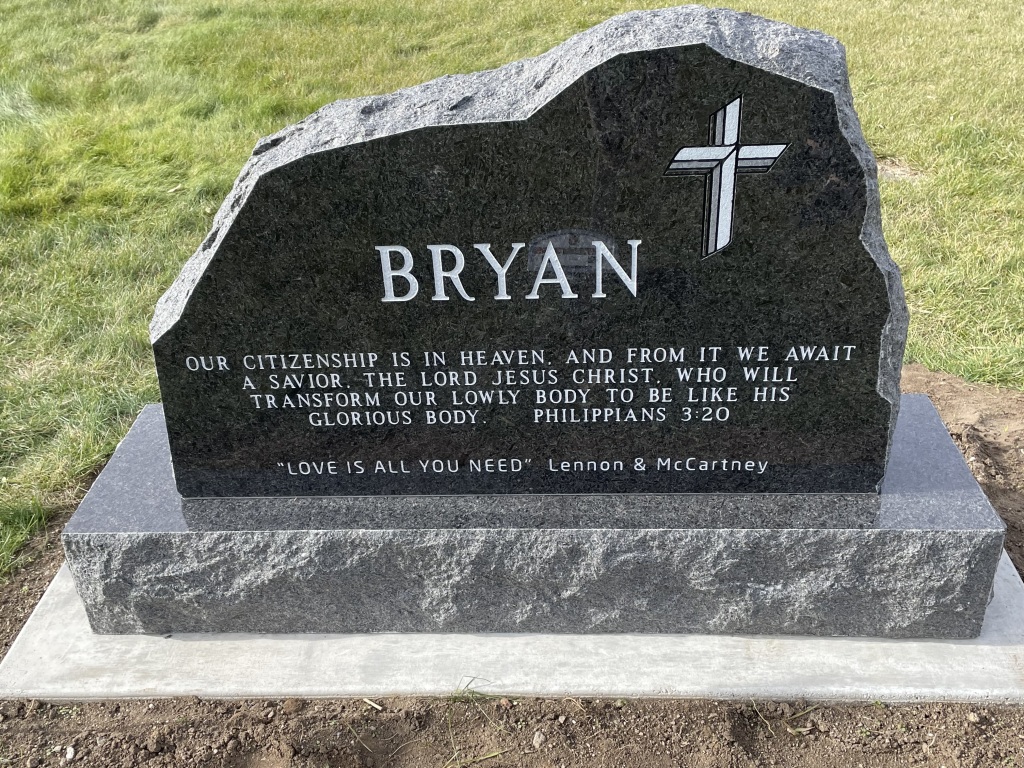 Monuments Nicklas D Jensen Funeral Home Correctionville, Holstein