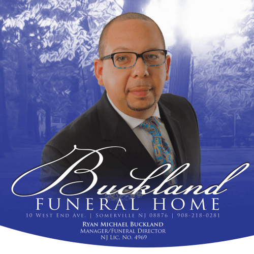 buckland funeral home Alpha Rylaarsdam