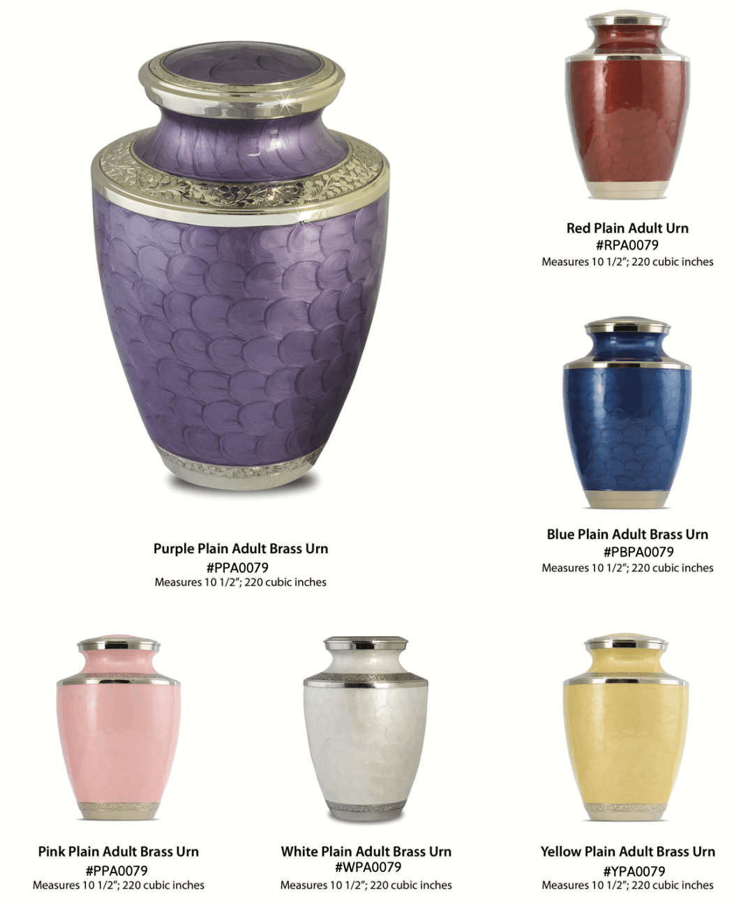 URN SELECTION BOOK In Touch Funeral and Cremations Services, LLC