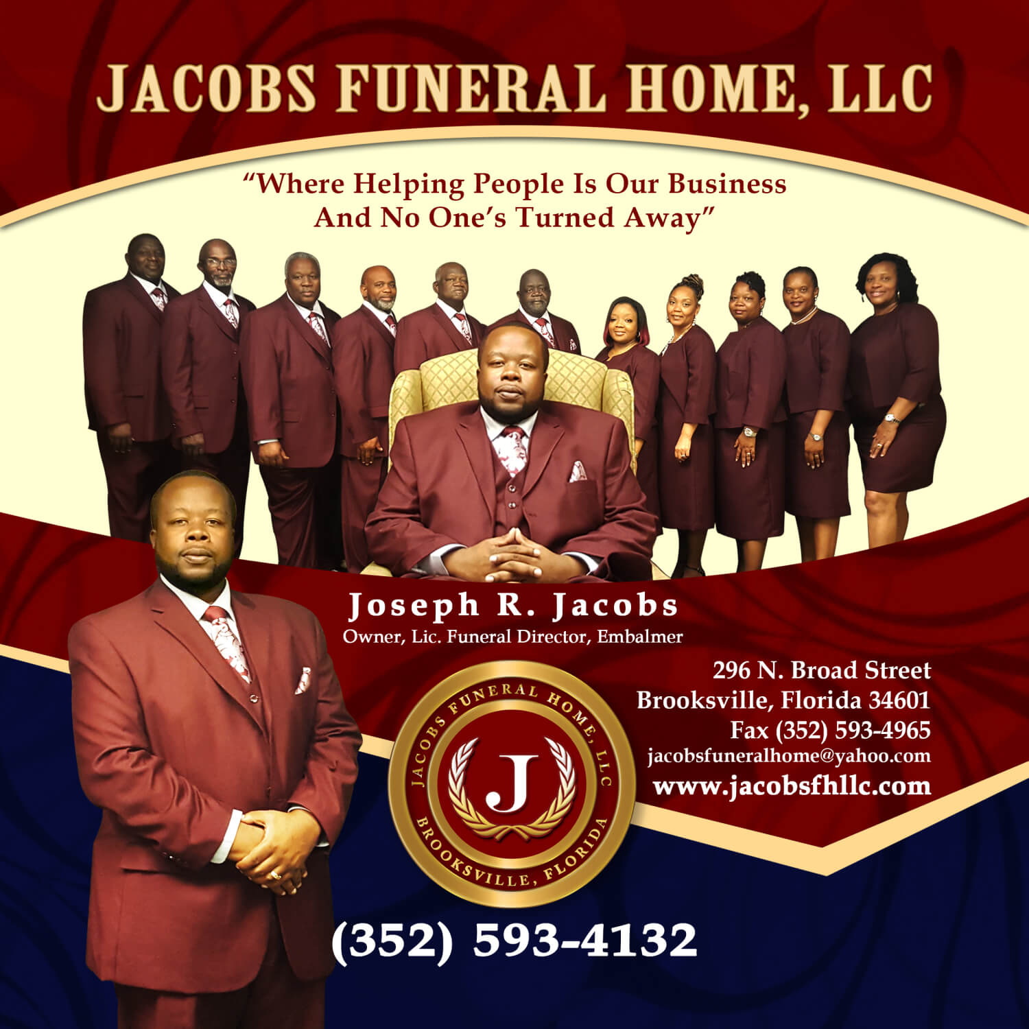 Jacobs Funeral Home Brooksville FL funeral home and cremation