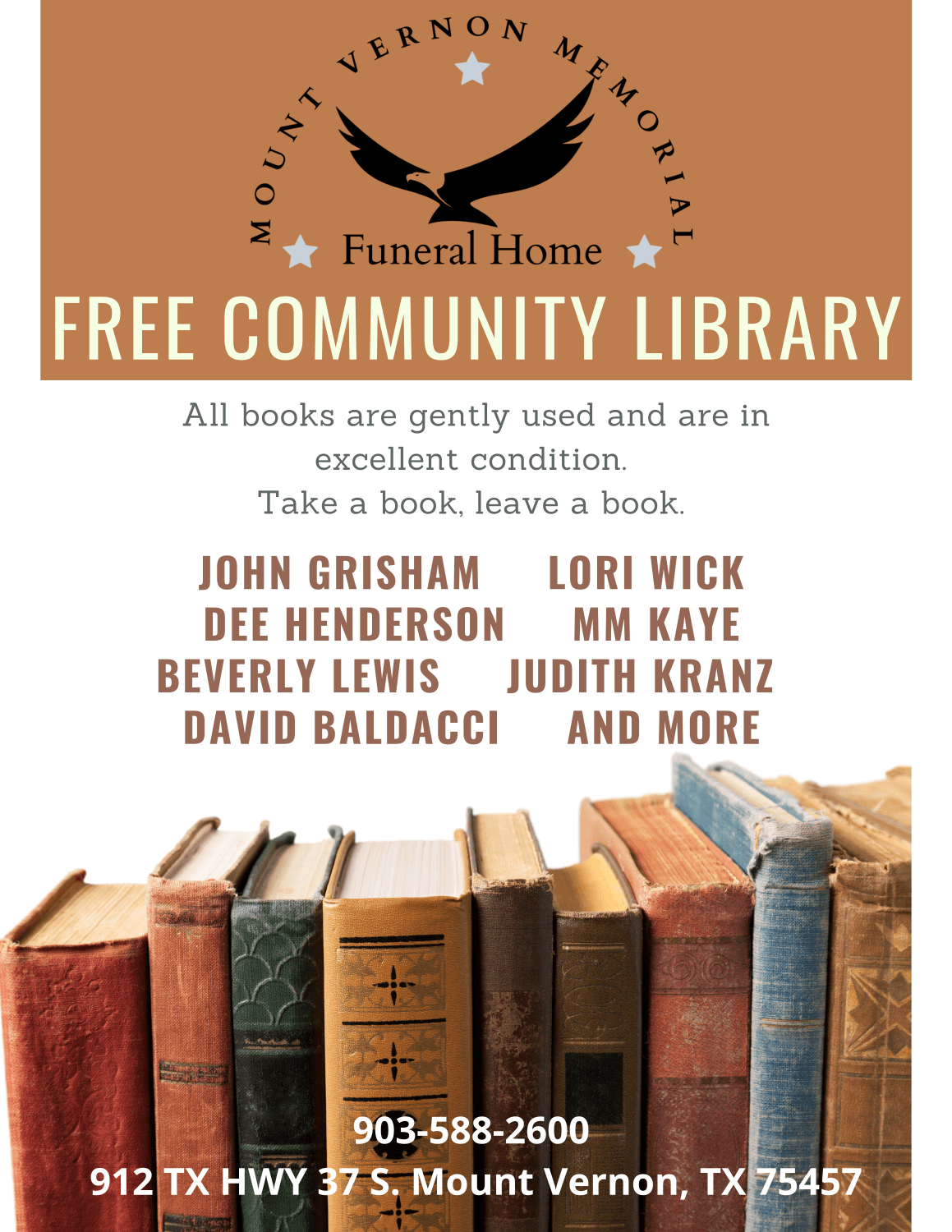 Services Mount Vernon Memorial Funeral Home Mount Vernon TX funeral