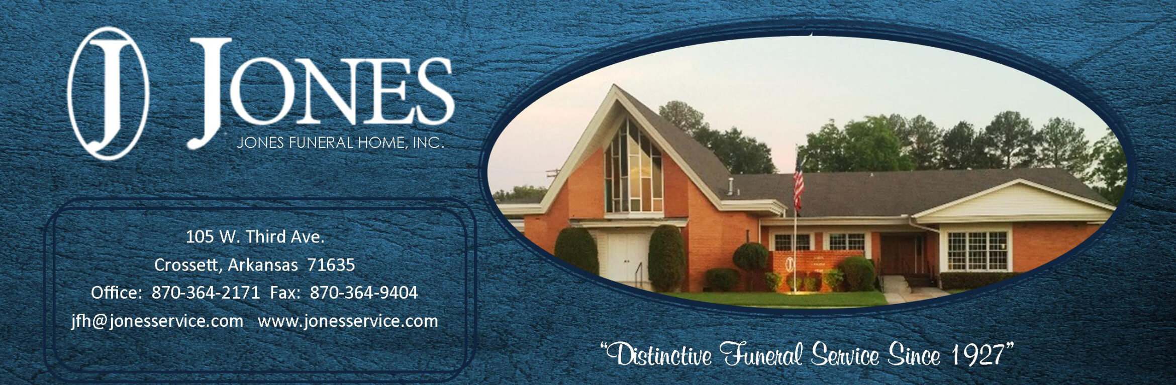 Jones Funeral Home, Inc. Crossett AR funeral home and cremation