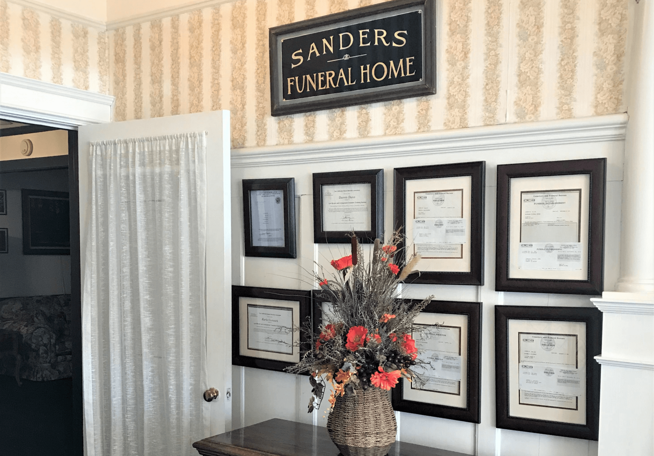 Our Facilities Sanders Funeral Home Eureka CA Funeral Home and Cremation