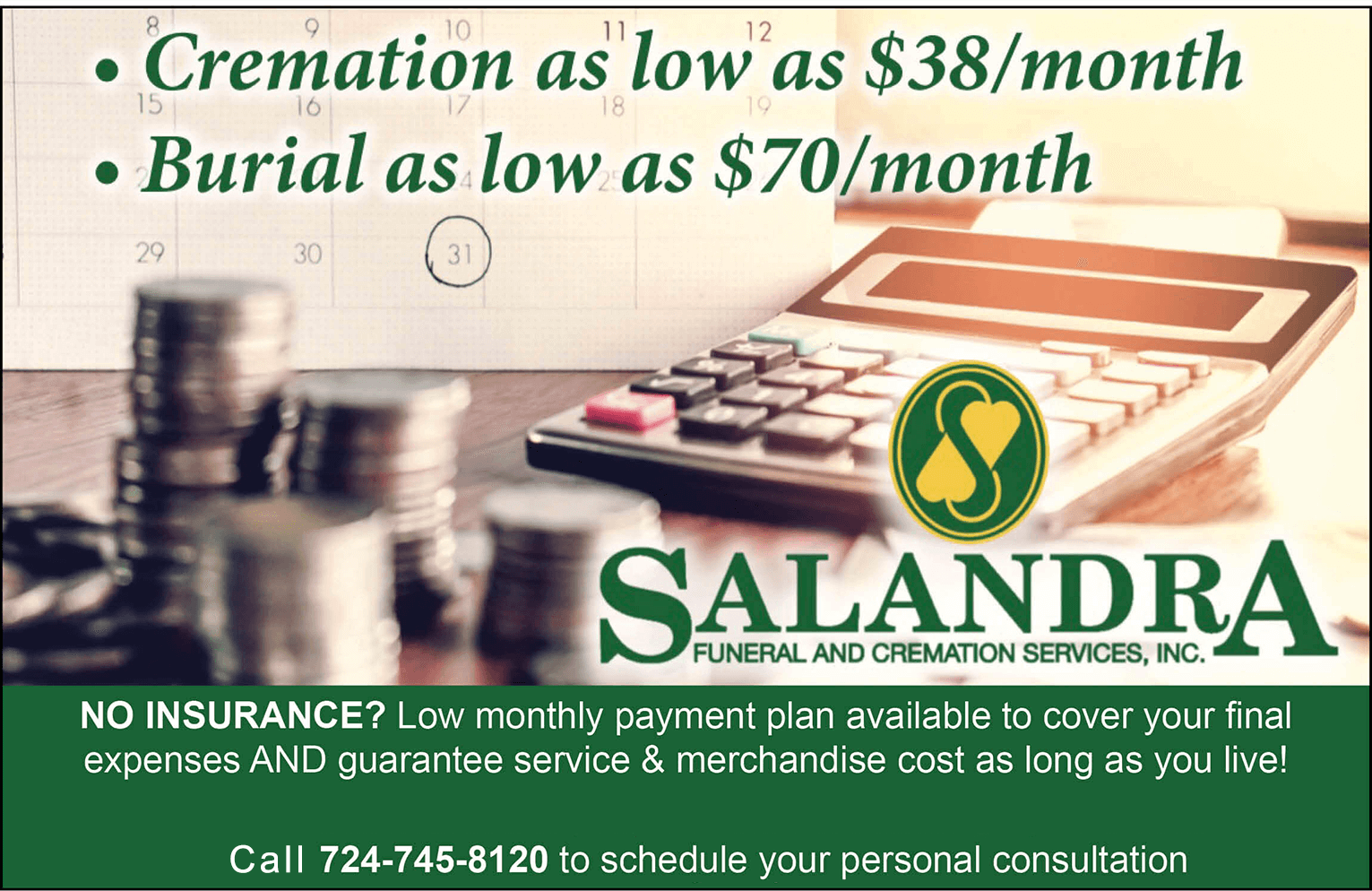 Salandra Funeral Service, Inc. Canonsburg PA funeral home and cremation