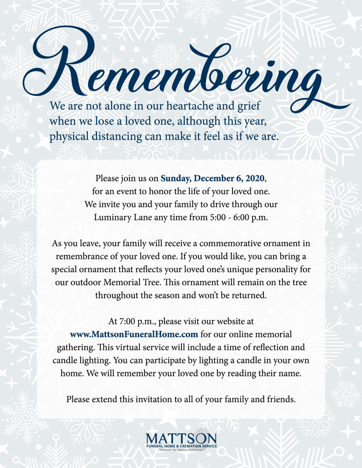 Mattson Funeral & Cremation Service Forest Lake MN funeral home and