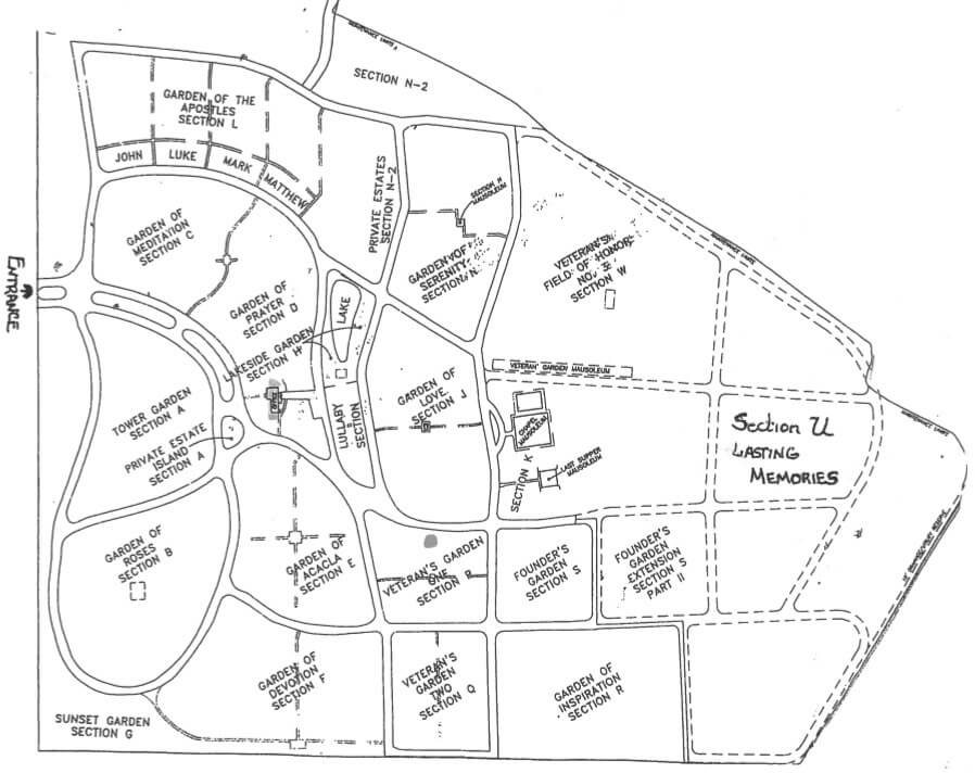 Waco Memorial Park Map Waco Memorial Park and Funeral Home Waco TX