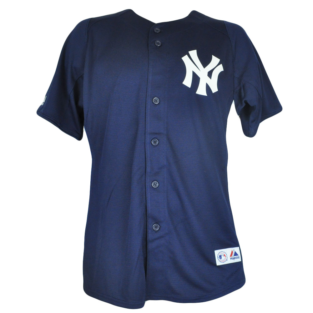 MLB Majestic New York Yankees Youth Boys Button Up Authentic Baseball Jersey eBay