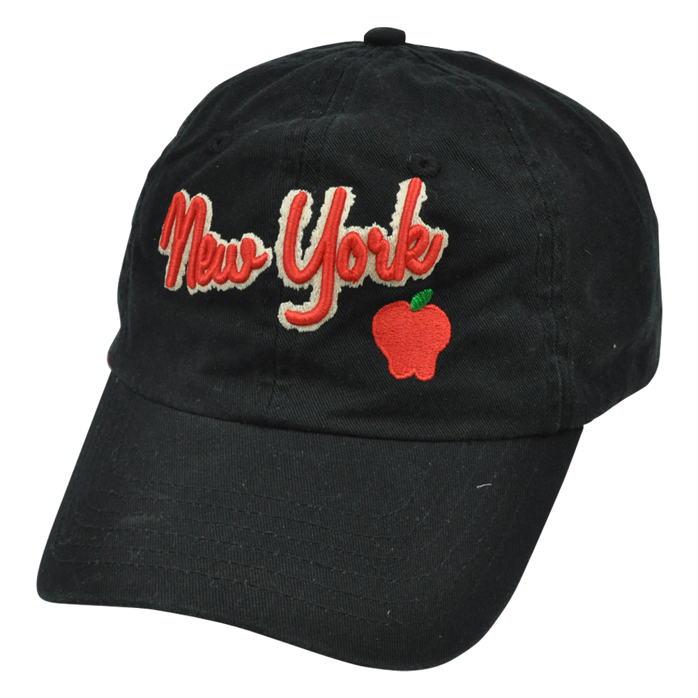 New York City State Big Apple Relaxed Cotton Top of the World Slouch