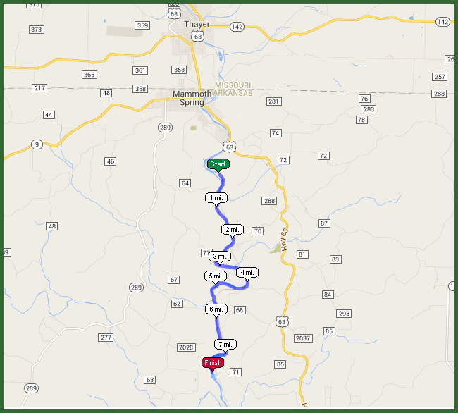 Spring River Events Bluff City Canoe Club