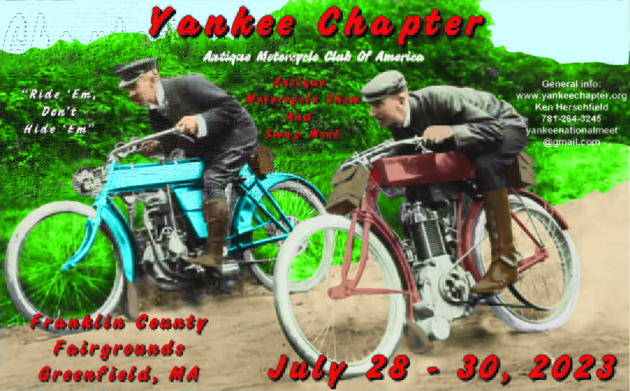 Yankee Chapter National Meet Events The Antique Motorcycle Club of America