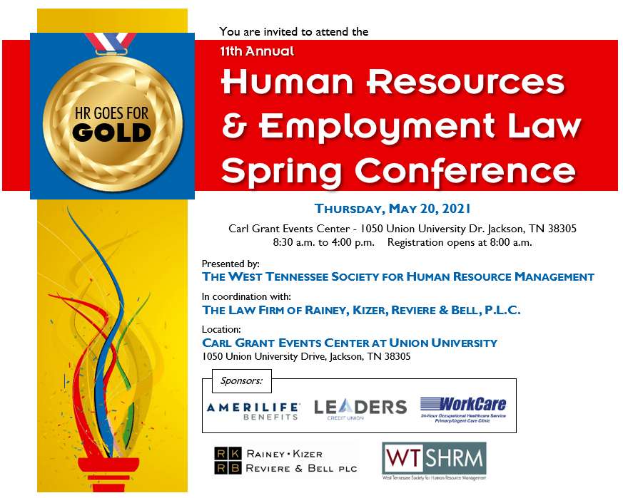 11th Annual Human Resources & Employment Law Spring Conference Events