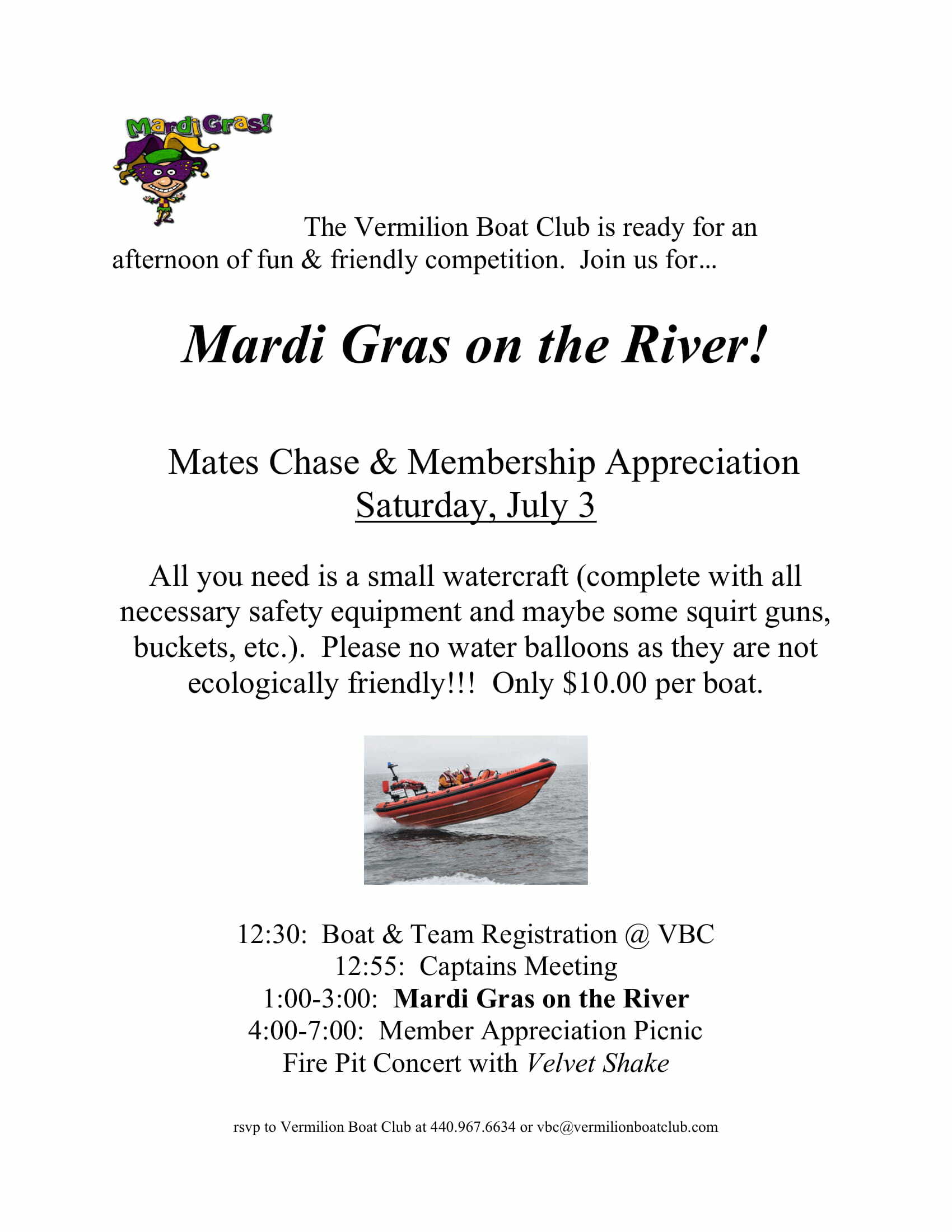 Mate's Chase Member Appreciation Party Live Music VELVET SHAKE