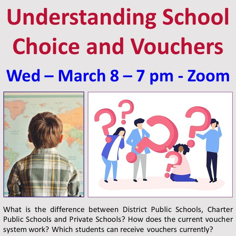 Understanding School Choice and Vouchers Events League of Women