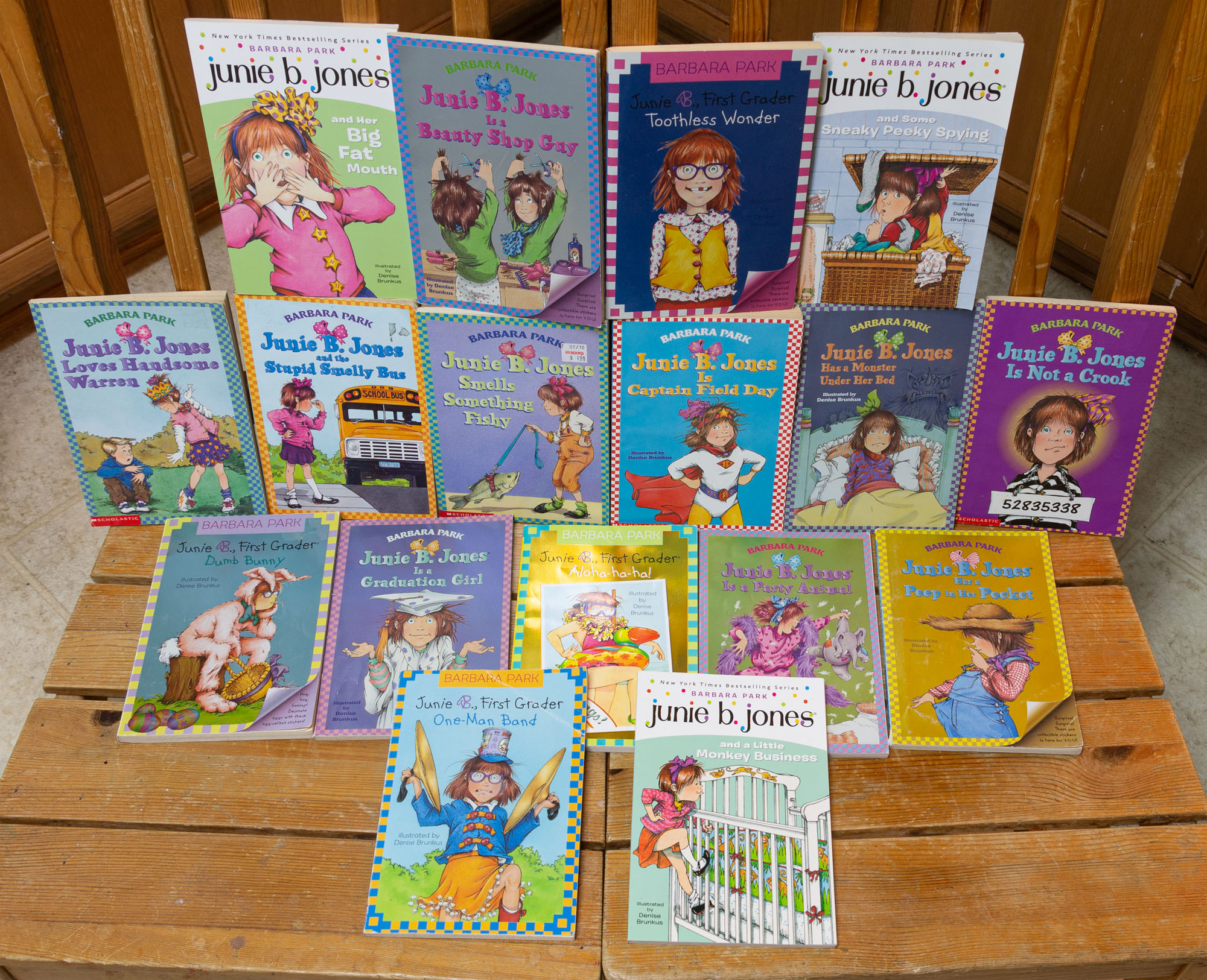 Lot of 17 Junie B. Jones Paperback Books By Barbara Park