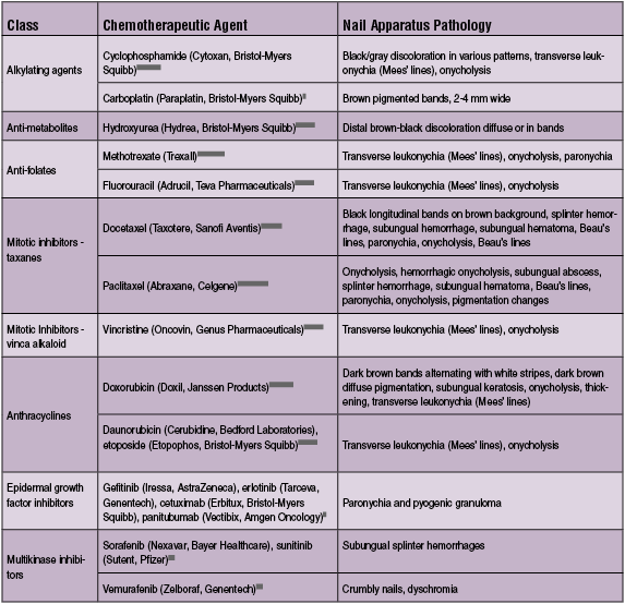 Diagnosing And Treating ChemotherapyInduced Nail Changes