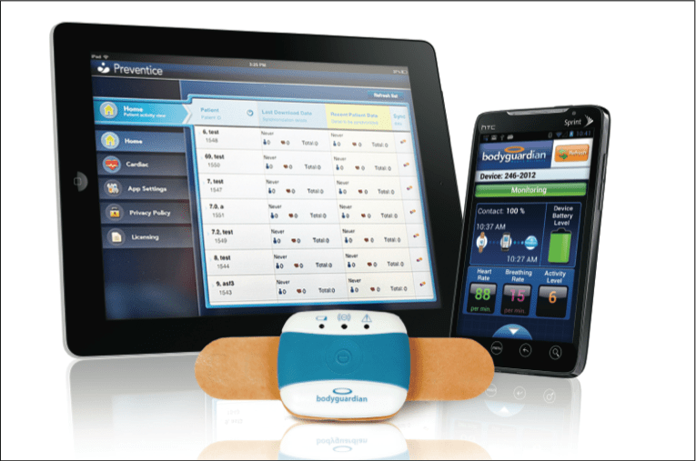 New Applications in EP: The BodyGuardian Remote Monitoring System