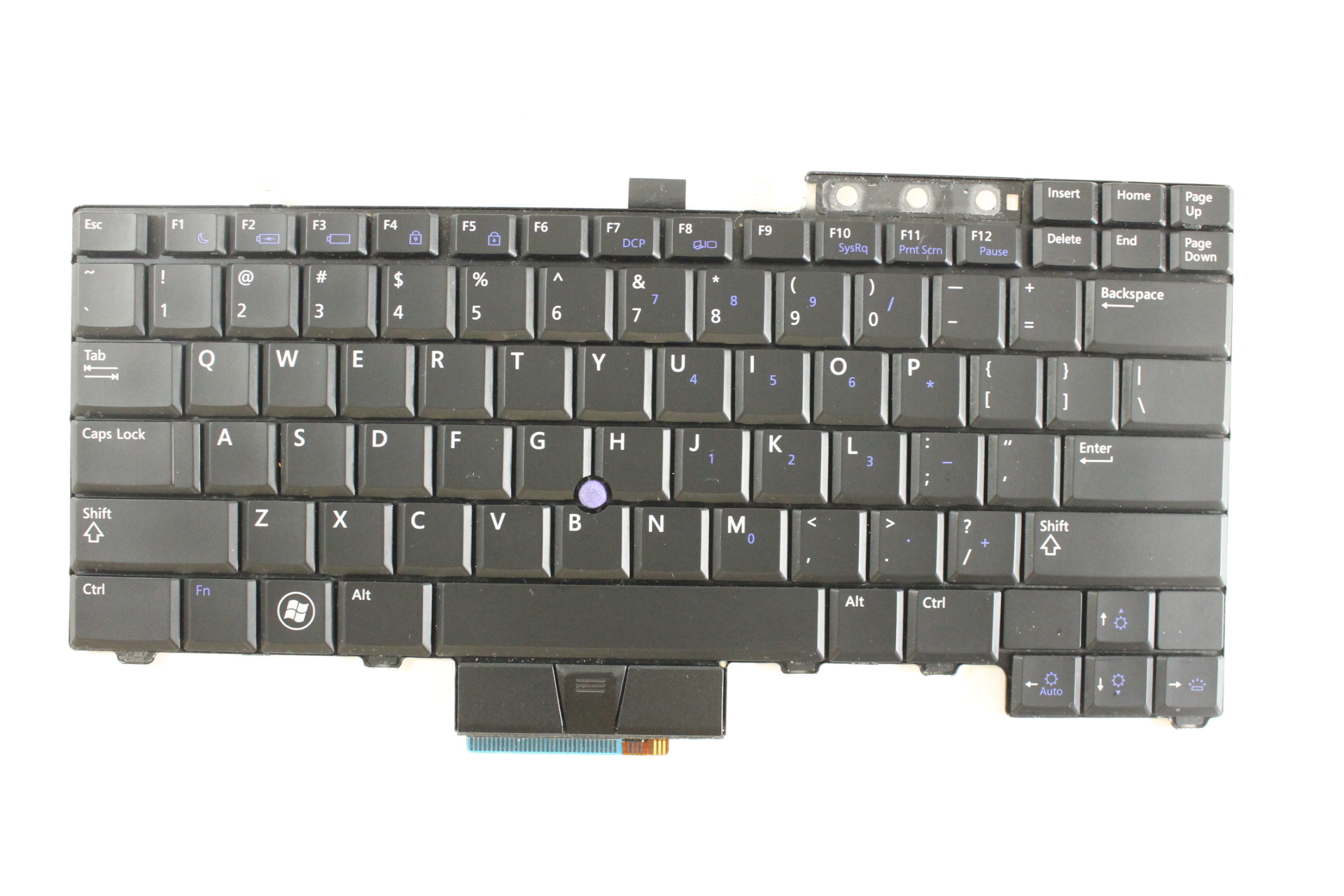 Upper Edge Tech Dell OEM Latitude E6410 Backlit Keyboard WX4JF Black