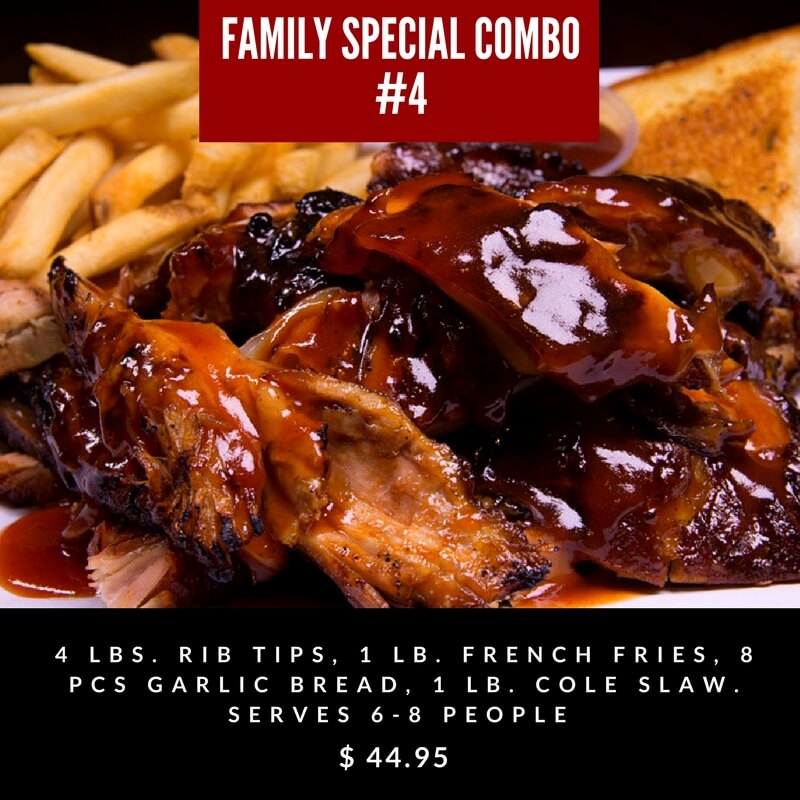 The Pit Rib House Menu BBQ Beef, Pork and Chicken