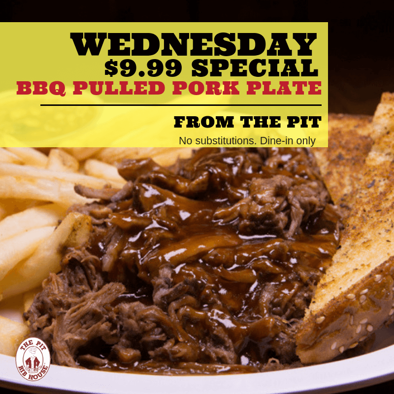 Order Online! The Pit Rib House Open Dining