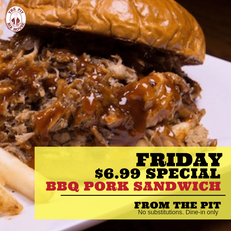 Order Online! The Pit Rib House Open Dining