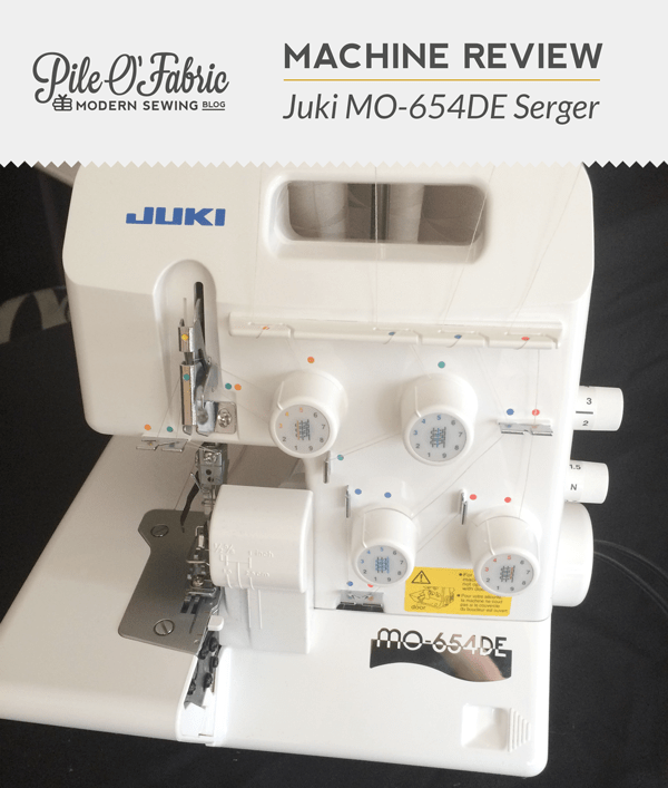 Juki MO654DE Overlock/Serger Machine Review Pile O Fabric Bloglovin’